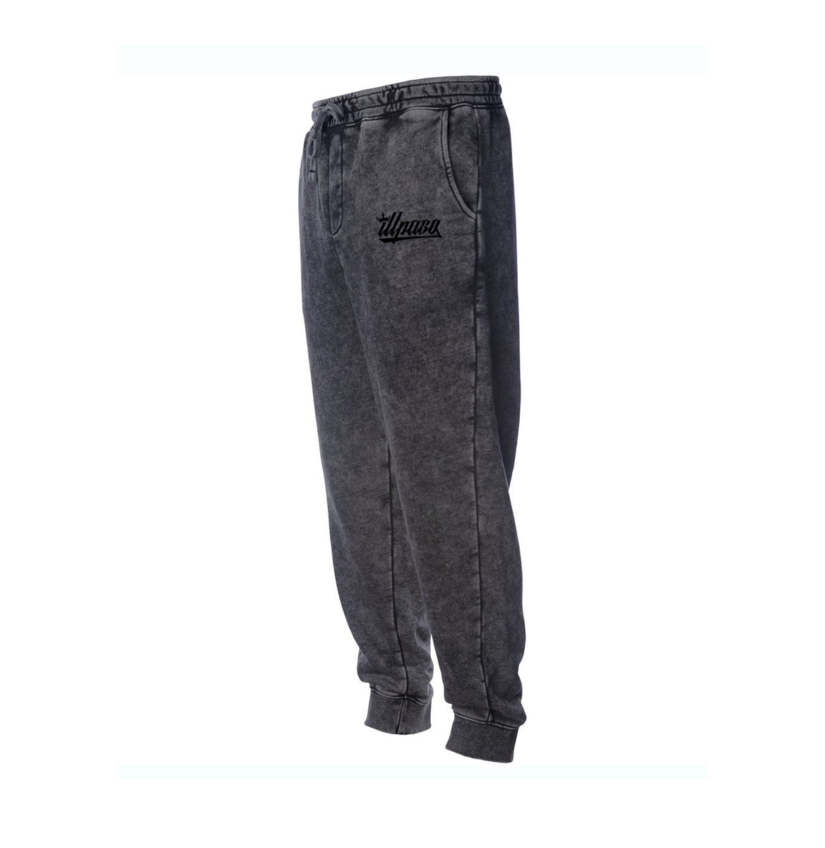 Kingz Crown Mineral Wash Fleece Pant (Black) – illpaso