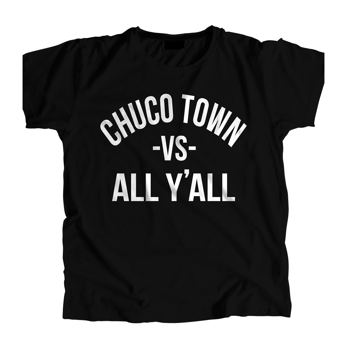 "Chuco Town vs All" Men's T-shirt (Black) by Team Dirty