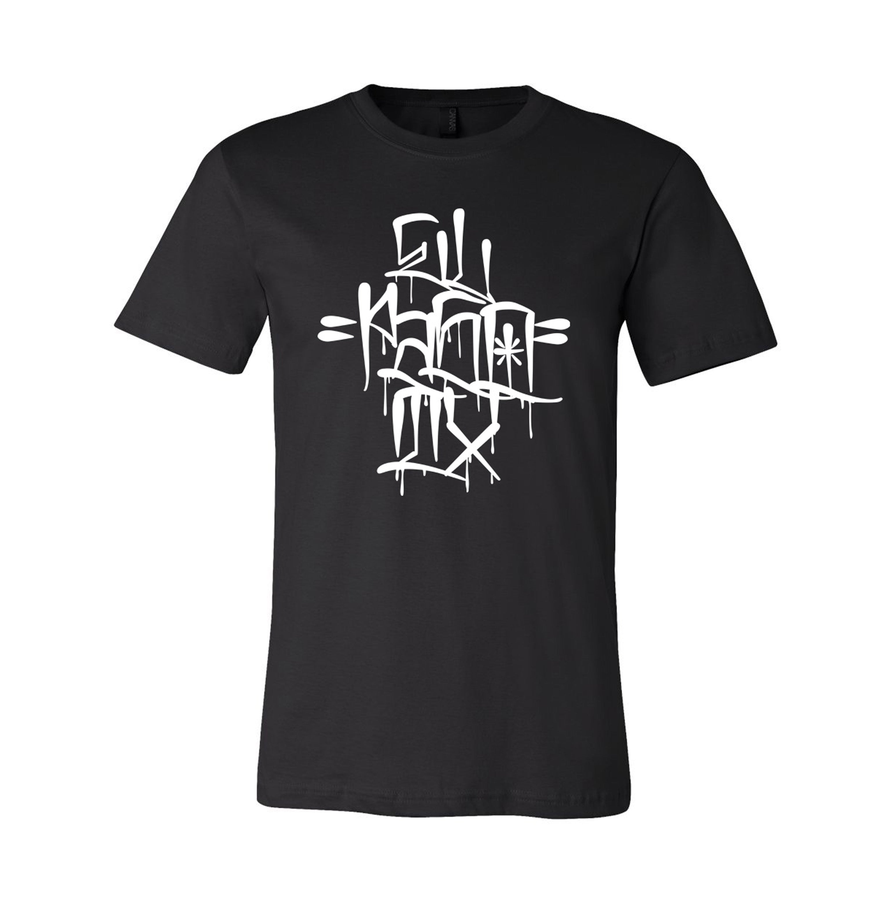 El Paso TX "Cholo TAG" - Unisex Jersey Tee (Black) by NES T-shirts
