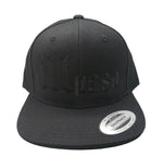 "illmatic Tribute" Snapback Hat (Black on Black) by illpaso