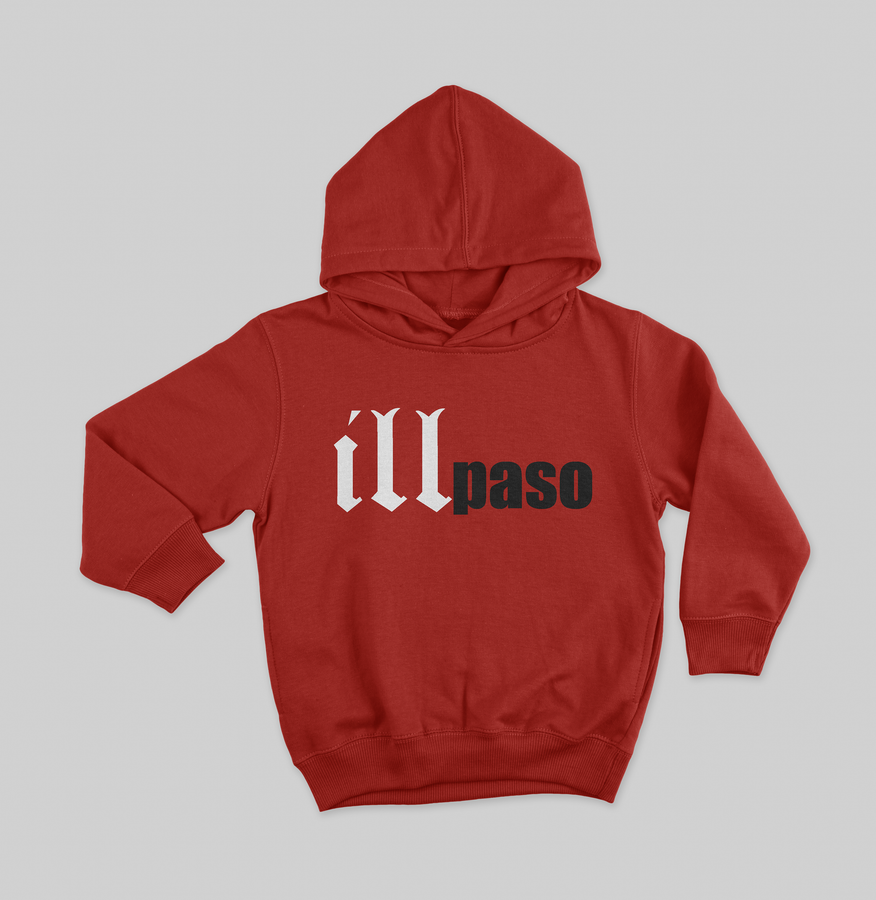"illmatic Tribute" Youth Pullover Hoodie (Red) by illpaso