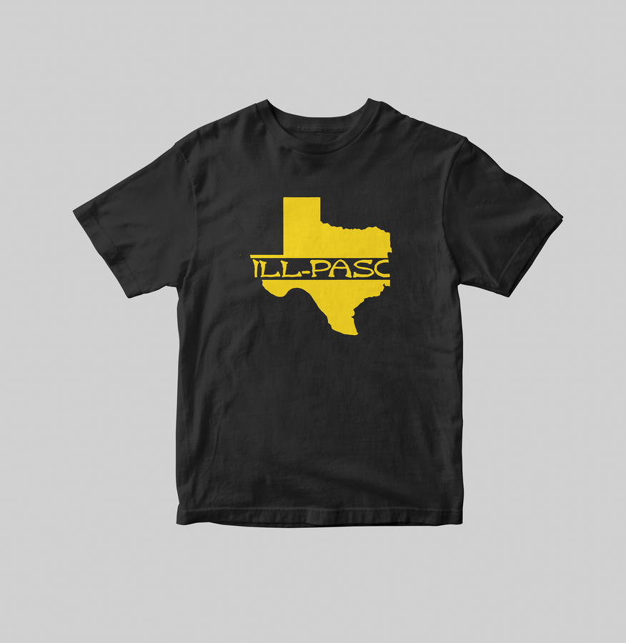 "ill state of mine" Youth T-shirt (Black) by illpaso